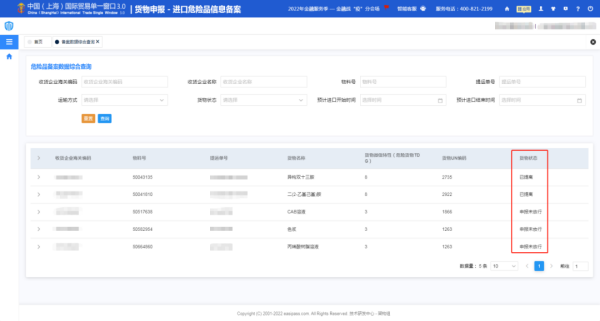 上海海关开展进口；犯母锸缘悖12月1日起。ǜ浇谖Ｏ掌沸畔⒈赴赶低巢僮髁鞒蹋