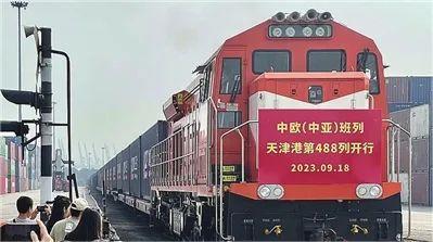 中欧班列累计开行5431列，发运集装箱57.1万标箱！